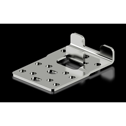 Rittal 8617351 Type B Mounting Plate, Sheet Steel