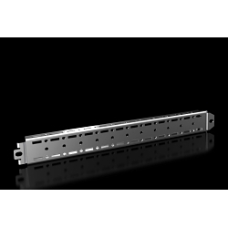 Rittal 8617700 Punched Rail, 400 mm W x 400 mm D, For Use With VX, VX SE Series variable, individual interior installation of the enclosure frame, Sheet Steel