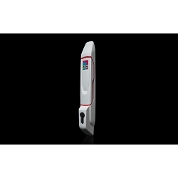 Rittal 8618250 Handle, Comfort Grip Handle, For Use With VX, VX IT Series Enclosure, Die Cast Zinc