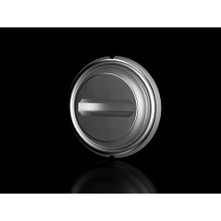 Rittal 8618304 Lock Insert, For Use With VX, VX IT Series Enclosure, Die Cast Zinc