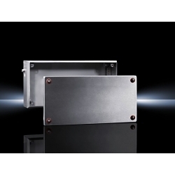 Rittal 9302000 EX/KE Compact Empty Enclosure, 5.9 in W x 3.1 in D, NEMA IP66, Stainless Steel