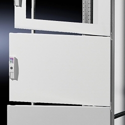 Rittal 9672148 Hinged Partial Door, 800 mm H x 400 mm W, For Use With 400 mm TS Enclosure, Carbon Steel