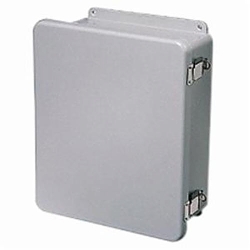 Stahlin J1212HPL Enclosure, 12 in W x 6 in D x 12 in H, NEMA 4X, Fiberglass Reinforced Polyester