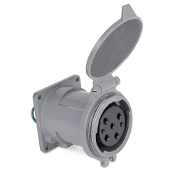 Thomas & Betts DF2504FR000 Russellstoll MaxGard Flap Cap Receptacle