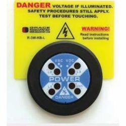 Grace Engineered Products R-3W-KB-L Bezel Label
