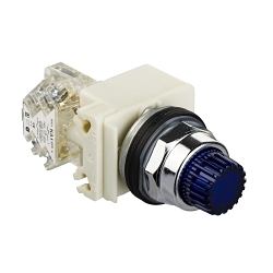 Schneider Electric 9001K2L35LH13 Harmony Illuminated Pushbutton