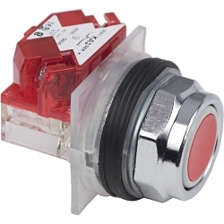 Schneider Electric 9001KR1RH6 Harmony Non-Illuminated Pushbutton