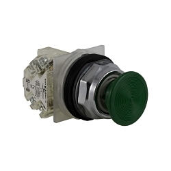 Schneider Electric 9001KR4GH13 Harmony Non-Illuminated Pushbutton