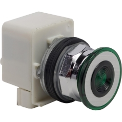 Schneider Electric 9001KR9P1G Harmony Illuminated Pushbutton Operator