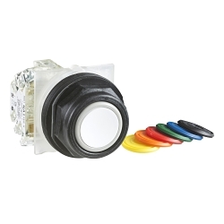 Schneider Electric 9001SKR1UH5 Harmony Non-Illuminated Pushbutton