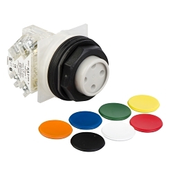Schneider Electric 9001SKR3UH13 Harmony Non-Illuminated Pushbutton
