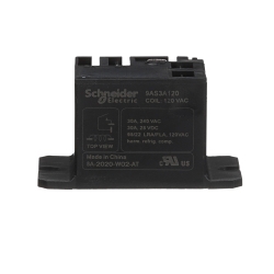 Schneider Electric 9AS3A120 9A Series Standard, 30 A, SPST 1 Form A contact, 120 VAC v coil