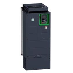 Schneider Electric Variable Speed Drive, Series: Altivar ATV630, 600 V, 40.6 A at 600 V Normal Duty, 32 A at 600 V Heavy Duty, 40 hp at 600 V Normal Duty, 30 hp at 600 V Heavy Duty, 13.03 in Width, 11.69 in Depth, 32.36 in Height, IP20 Enclosure, Wall Mounting