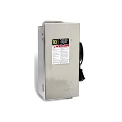 Square D H362DSWC Receptacle Safety Switch