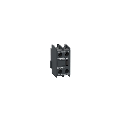 Schneider Electric DPEAN11 Easy TeSys DPE auxiliary contact block. 1NO+1NC instantaneous auxiliary contacts. To be installed on front side of the overload relays