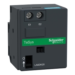 Schneider Electric Square D Latch Block, Mechanical, For Use With: TeSys D LC1D80, LP1D80, LC1D150, LC1D115, LC1D95 Contactor, Specifications: 110/127 VAC at 50/60 Hz, 110/127 VDC Coil, 25 VA at VAC, 30 W at VDC, -13 to 131 deg F Operation, Clip-On Mount