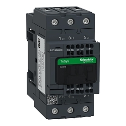 Schneider Electric LC1D50A3P7, Contactor, LC1D Series, 230 VAC Coil, 50 to 80 A Maximum Load Current, 115 VAC,230/240 VAC,200/208 VAC,230/240 VAC,460/480 VAC,575/600 VAC Coil, 3 Pole, 50/60 Hz Frequency, 3.7 W Wattage, 3NO Contact Configuration, 1 NO + 1 NC Auxiliary Contacts, Power Factor: 15 kW 220 to 230 V AC 50/60 Hz AC-3 ,22 kW 380 to 400 V AC 50/60 Hz AC-3 ,30 kW 500 V AC 50/60 Hz AC-3 ,33 kW 660 to 690 V AC 50/60 Hz AC-3 ,25 kW 415 V AC 50/60 Hz AC-3 ,30 kW 440 V AC 50/60 Hz AC-3 ,11 kW 4