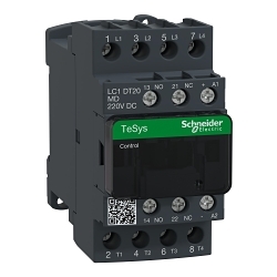 Schneider Electric LC1DT20MD Non-Reversing Contactor, 4 Poles