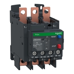 Schneider Electric LRD3406, 10 A, 400 Hz Frequency, Screw Terminal, Screw Screw, Screw Screw, IP20 Enclosure, -4 to 140 deg F, 2.76 in H x 2.17 in W x 4.84 in D Dimensions