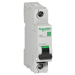 Schneider Electric M9F17106 Low Voltage Circuit Breaker, 1 Poles, Thermal Magnetic Trip