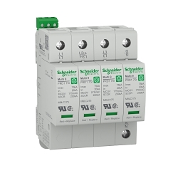 Schneider Electric M9L17240 Multi 9 Surge Arrester, 20 kA, 4 poles, 200 kA sccr