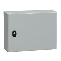 Schneider Electric NSYS3D3415P Spacial S3D 1-Door Blank Compact Multi-Purpose Wall Mount Enclosure