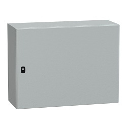 Schneider Electric NSYS3D6830P Spacial S3D 1-Door Blank Compact Multi-Purpose Wall Mount Enclosure