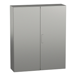 Schneider Electric NSYS3X121030 Spacial S3X 2-Door Compact Multi-Purpose Wall Mount Enclosure