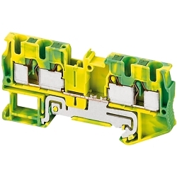 Schneider Electric NSYTRP44PE Linergy Tr Grounding Terminal Block