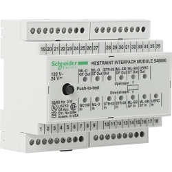 Schneider Electric S48890 RIM Restraint Interface Module, 120 VAC, 10 W, Rail