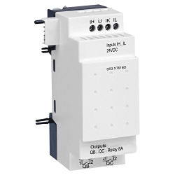 Schneider Electric SR3XT61BD Zelio Logic 2 Discrete I/O Extension Module