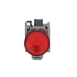Schneider Electric XB4BVBM4GEX Harmony XB4 Series Pilot Light, 24 to 254 VAC/VDC, Flush mount