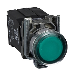 Schneider Electric XB4BW3335 Harmony Illuminated Pushbutton