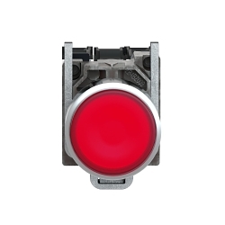 Schneider Electric XB4BW34B5 Harmony Illuminated Pushbutton
