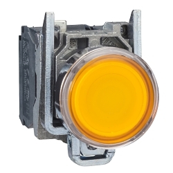 Schneider Electric XB4BW3565 Harmony Illuminated Pushbutton