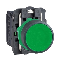 Schneider Electric XB5AA31 Non-Illuminated Pushbutton