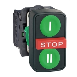 Schneider Electric XB5AA731327 Harmony Non-Illuminated Pushbutton