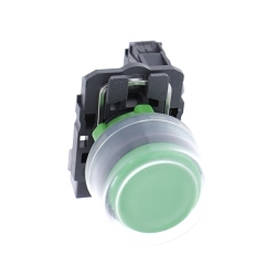 Schneider Electric XB5AP31 Harmony Non-Illuminated Pushbutton