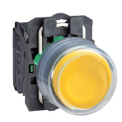 Schneider Electric XB5AP51 Harmony Non-Illuminated Pushbutton
