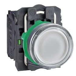 Schneider Electric XB5AW3165 Harmony Illuminated Pushbutton
