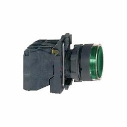 Schneider Electric XB5AW33B5 Harmony Illuminated Pushbutton