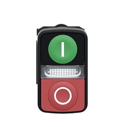Schneider Electric XB5AW73731M5 Harmony Illuminated Pushbutton