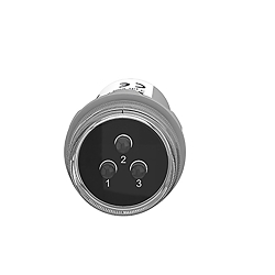 Schneider Electric XB5EV57L4 XB5 Series Monolithic Pilot Light, 450 VAC, 2.6 mA