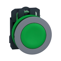 Schneider Electric Harmony XB5FA31C0 Round Unmarked Pushbutton