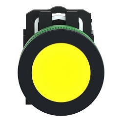 Schneider Electric Harmony XB5FA51 Round Unmarked Pushbutton