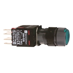 Schneider Electric XB6AW3B1B Harmony Illuminated Pushbutton