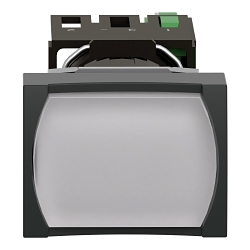 Schneider Electric XB6DW1B1B Harmony Illuminated Pushbutton