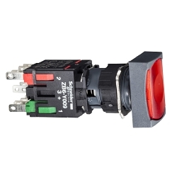 Schneider Electric XB6DW4B5B Harmony Illuminated Pushbutton