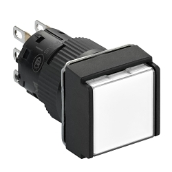 Schneider Electric XB6ECW1B1P Harmony Illuminated Pushbutton