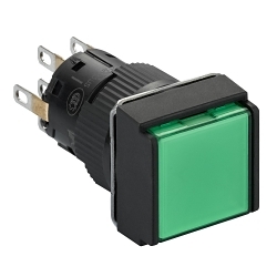 Schneider Electric XB6ECW3B2P Harmony Illuminated Pushbutton
